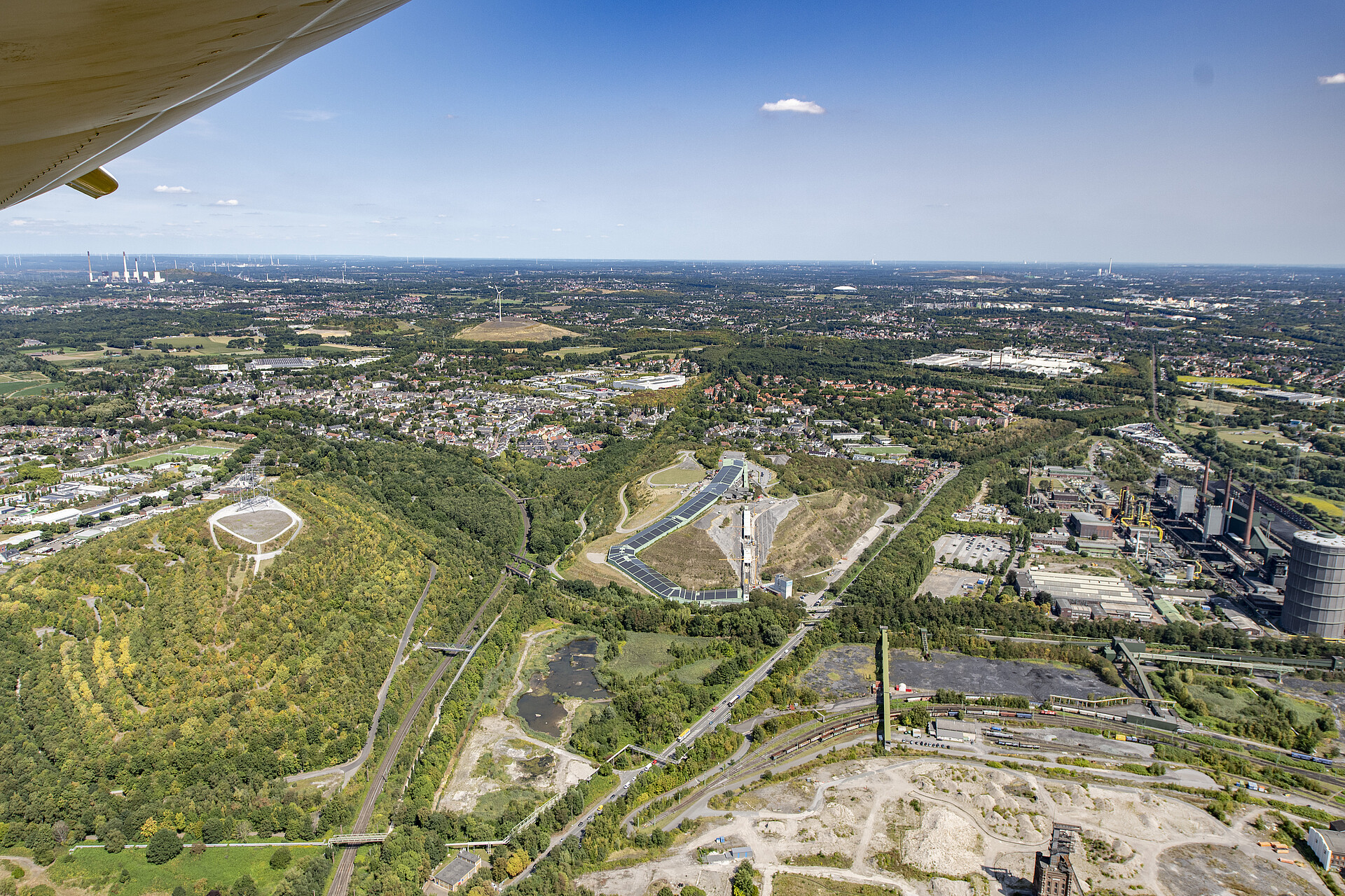 Blick auf das Ruhrgebiet