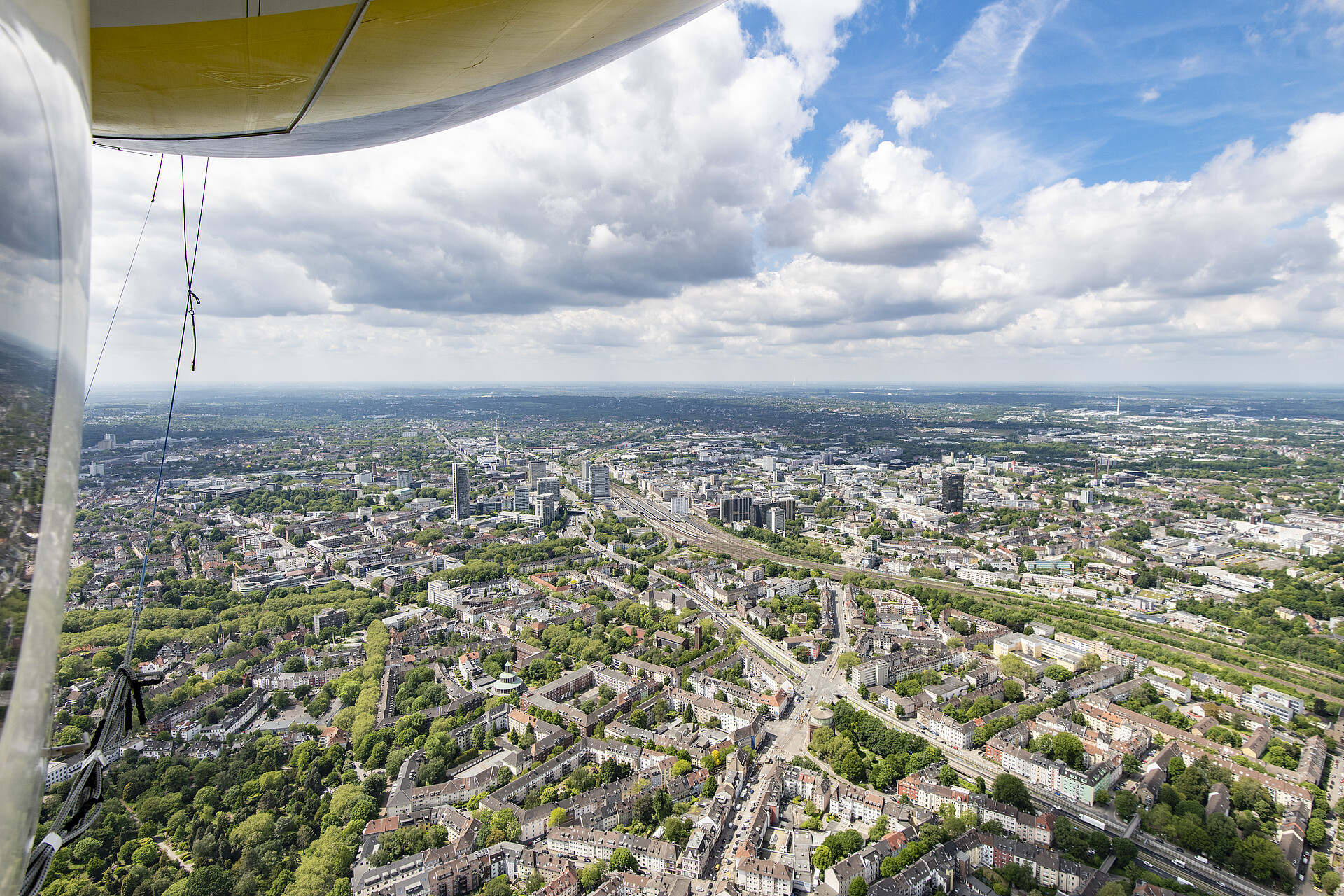 Blick auf die Stadt Bochum