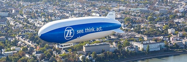 Zeppelin über Bonn