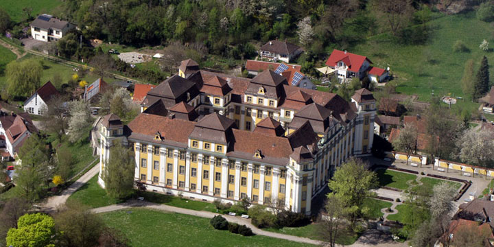 Blick auf das neue Schloss in Tettnang