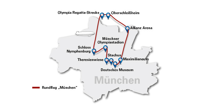 Karte „München“